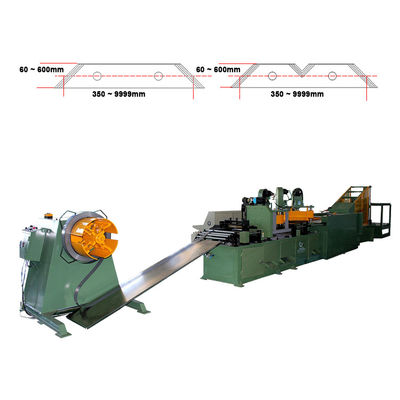 Step Lap Transformer Core Cutting Machine 600mm Width Silicon Steel Strip Cut