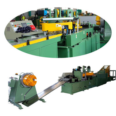 kualitas  Automatic Silicon Steel Cutting Machine Cut To Length Line 600mm Width Strip pabrik
