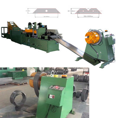 Silicon Steel Strip Automatic Transformer Core Cutting Machine PLC Control