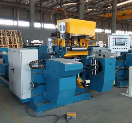 Cold Pressure Welding Copper Foil Winding Machine BRJ300-2-2 For Reactor Coils