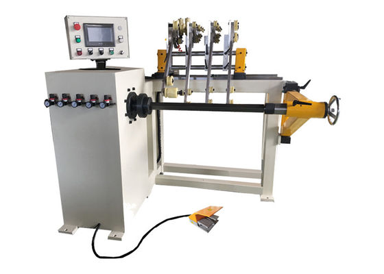Automatic 4 Head Copper Wire Winding Machine For Round And Flat Wire Size Ø0.3mm 4.0mm