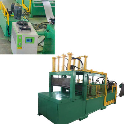 Automatic Transformer Corrugated Fin Forming Machine 1600mm Width Strip