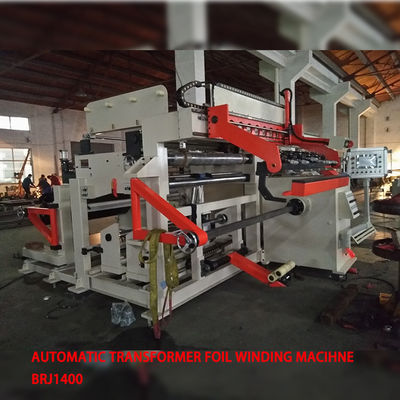 Satu Lapisan Kering Jenis Trafo Tembaga Foil Winder Lebar 1400Mm