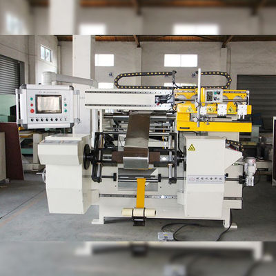 Mesin Berliku Foil Tembaga Otomatis Kontrol PLC Berbasis Motor Servo