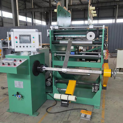 TIG Welding Copper Transformer Foil Winding Machine Tegangan Rendah