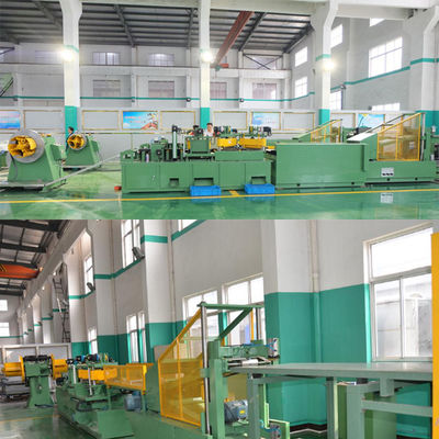 Mesin Pemotong Inti Transformer Baja Silikon Kontrol PLC