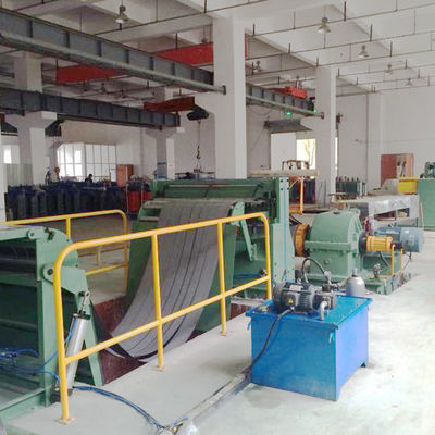 Mesin Penggorok Inti Baja Silikon Otomatis Membuat Strip Coil