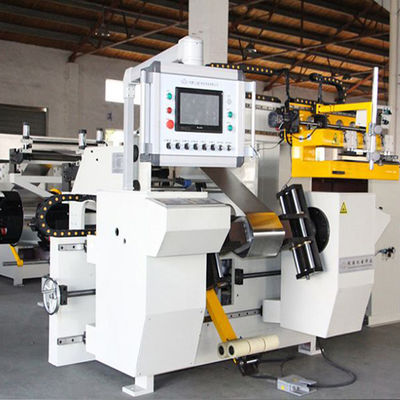 Otomatis Reaktor Foil Strip TIG Tembaga Foil Winding Machine Listrik
