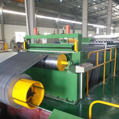 Mesin Pemotong Strip Baja Silikon Otomatis 500mm ID