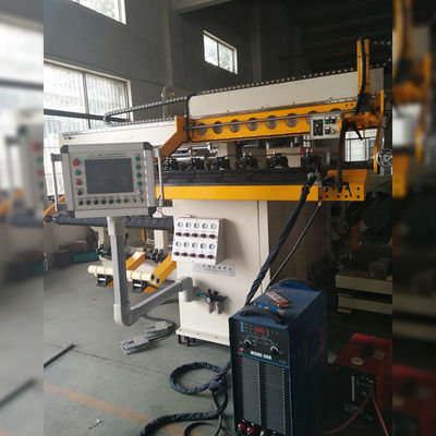 Mesin Penggulung Foil Tembaga Tugas Berat TIG Welding Transformer Foil Winding Machine