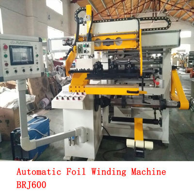 Tegangan Rendah Cast Resin Transformer Single Layer Foil Winding Machine