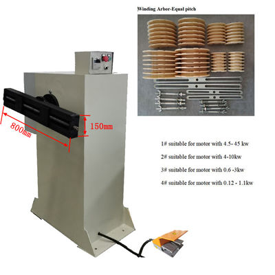 Semi Otomatis Motor Wire Coil Winding Machine Listrik