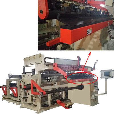 Mesin Wind Foil Lebar 1000mm Mesin Winding Transformer Foil Winding 0 - 20rpm