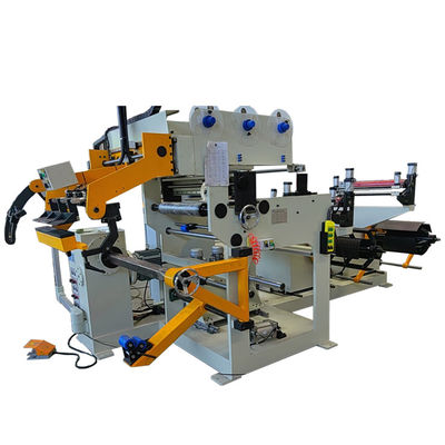 Mesin Winding Foil Tembaga Otomatis 600mm Lebar Pengelasan TIG Kecepatan 0 - 16rpm