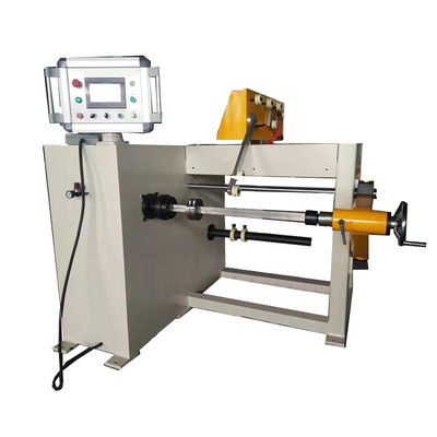 Mesin Penggulung Koil Otomatis Bulat 400mm Lebar Penggulung Maksimal Wire Winder