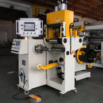 Otomatis Cold Pressure Welding Copper Foil Winding Machine Sistem Kontrol PLC