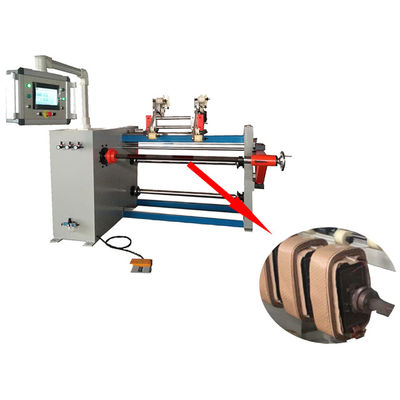 7.5kw Otomatis Coil Winding Machine Tinggi Efektif Electric Wire Winder