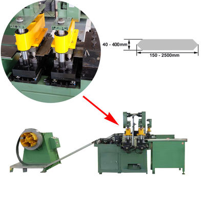 40 - 400mm Mesin Pemotong Inti Otomatis Membuat Transformer Inti Pusat Tungkai