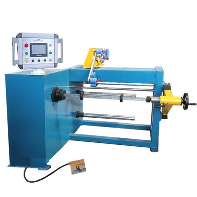 Mesin Penggulung Koil Transformator yang Terendam Minyak Penggulung Kawat Otomatis Lebar Penggulung 800mm