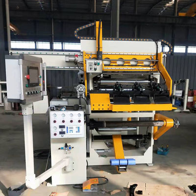 Mesin Penggulung Foil Tembaga Otomatis Transformator Tegangan Rendah Coil Winder