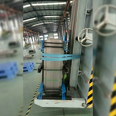 Transformator yang miring Core Stacking Table Assembly Transformator Core