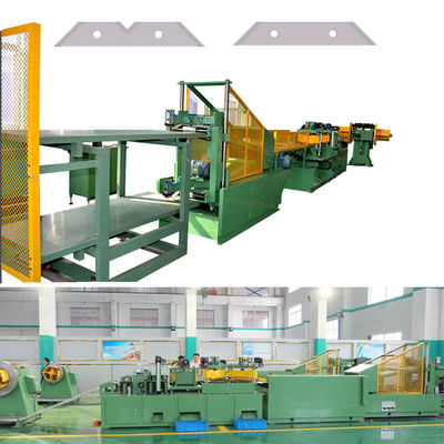 Langkah Lap Mesin Pemotong Baja Silikon Transformer Core Cut To Length Line