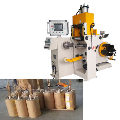 Mesin Penggulung Foil Transformator Resin Cor Penggulung Foil Tembaga Pengelasan Tekan Dingin