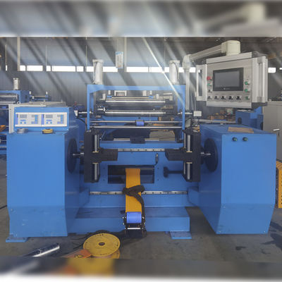 Mesin Penggulung Koil Reaktor Otomatis Kontrol PLC Mesin Penggulung Foil Tembaga