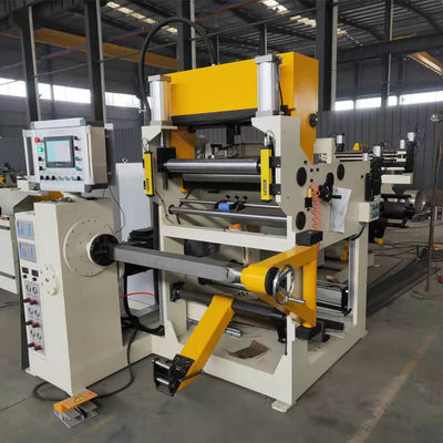 Cold Pressure Welding Conductor Foil Sheet Winder Mesin Penggulung Foil Tembaga