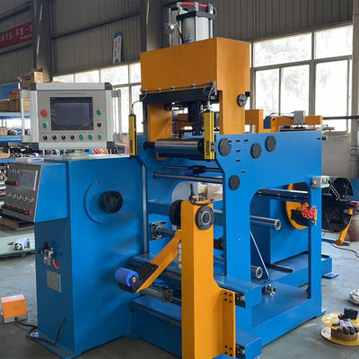 Transformer Winder Cold Pressure Welding Low Voltage Copper Foil Winding Machine Mesin pengelasan kertas tembaga