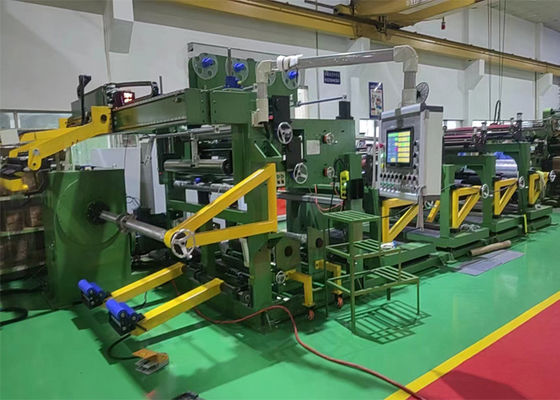 LV Transformer Foil Winding Machine Empat Decoilers Foil