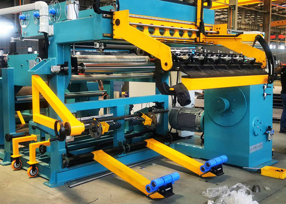 Dua Decoilers Foil TIG Pengelasan LV Transformer Foil Winding Machine