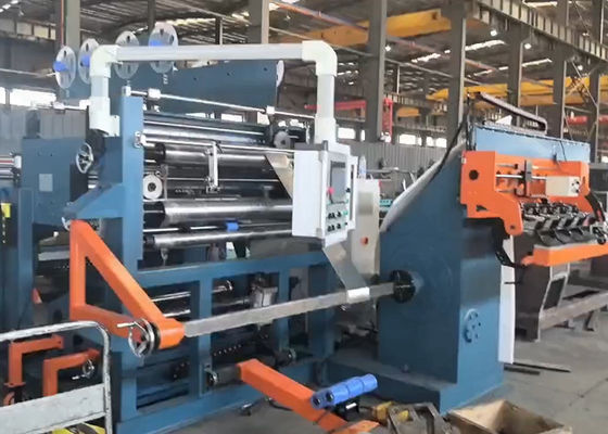Konduktor Foil Winder Otomatis Tegangan Rendah Tembaga Foil Winding Machine