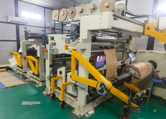 Mesin penggulung foil tembaga TIG Pengelasan PLC Control Winder