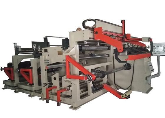 Dua Decoilers Foil Otomatis Tembaga Foil Winding Mesin