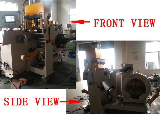 Otomatis Cold Welding One Foil Decoiler LV Transformer Foil Winding Machine