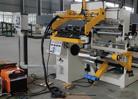 Mesin Penggulung Foil Tembaga Otomatis Pengelasan TIG Untuk Produksi Cepat Halus