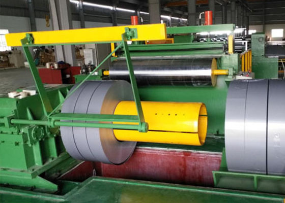 Mesin Pemotong Inti Otomatis 1200mm Untuk Memotong Lembaran Baja Silikon