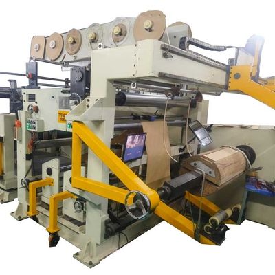 Aluminium Film Foil Winder Mesin Tembaga Foil Winding Mesin
