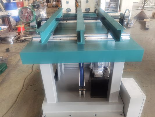 Hydraulic Driven Transformer Core Stacking Table with Hand Held Controller and Stepless Speed Regulating for 1500x1200mm Table Size