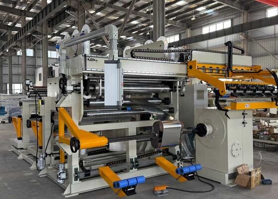 Foli Winder TIG Pengelasan Transformator Tegangan Rendah Mesin Winding Foil