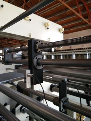 PLC Control Mesin Penggulung Foil Tembaga Otomatis dengan Dua Decoilers Foil dan Kecepatan 16 RPM