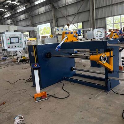 Mesin Penggulung Koil Otomatis dengan Lebar Penggulungan 1000mm Daya 5.5kw dan Kecepatan 0 ~ 160rpm untuk Koil Transformator