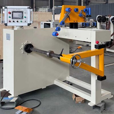 ZPX600 Otomatis Coil Winding Machine dengan 600mm Max Winding Width Servo-driven Wire Guide dan 0-200rpm Kecepatan