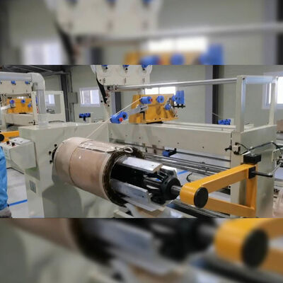 Mesin Penggulung Kumparan Transformer Motor Kumparan 5.5KW dengan Tinggi Poros 900mm dan Lebar Gulungan 1000mm