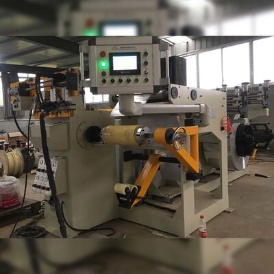 Mesin Penggulung Foil Transformator 35 rpm dengan Diameter Decoiler 480-520mm dan Kecepatan Welder 0,8m/menit untuk Penggulungan Koil Presisi