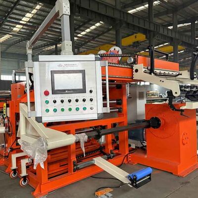 Mesin Gulung Foil Transformator 15kw dengan Kontrol Tegangan Pneumatik dan Garansi 12 Bulan untuk Penggulungan Presisi