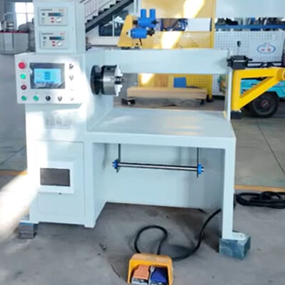 Mesin Penggulung Kumparan Transformator dengan Tinggi Tengah 1000mm untuk Kawat Tembaga dan Aluminium Dilengkapi Sistem Kontrol PLC