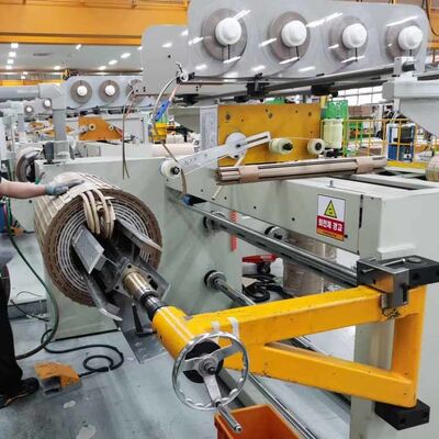 Heavy-Duty 1000mm Otomatis Coil Winding Machine dengan Precision Traversing