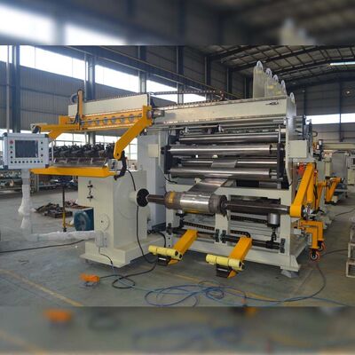 Heavy Duty Transformer Foil Winding Machine dengan TIG Welding, Lebar Foil 1600mm dan Daya Winding 30kW